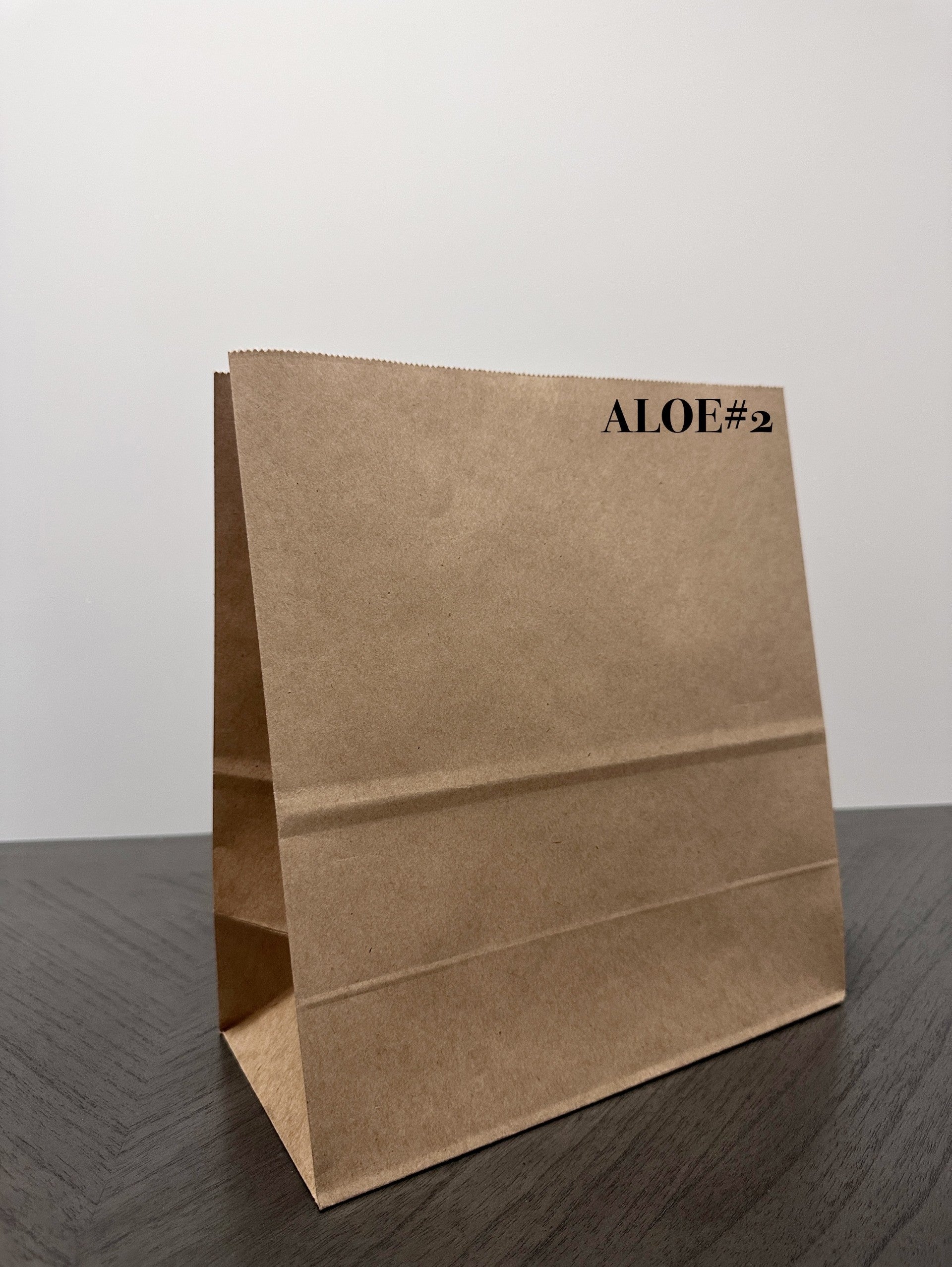 Kraft Paper Paper Bag Eco Kraft Paper Bag With Flat Handle 26x30+