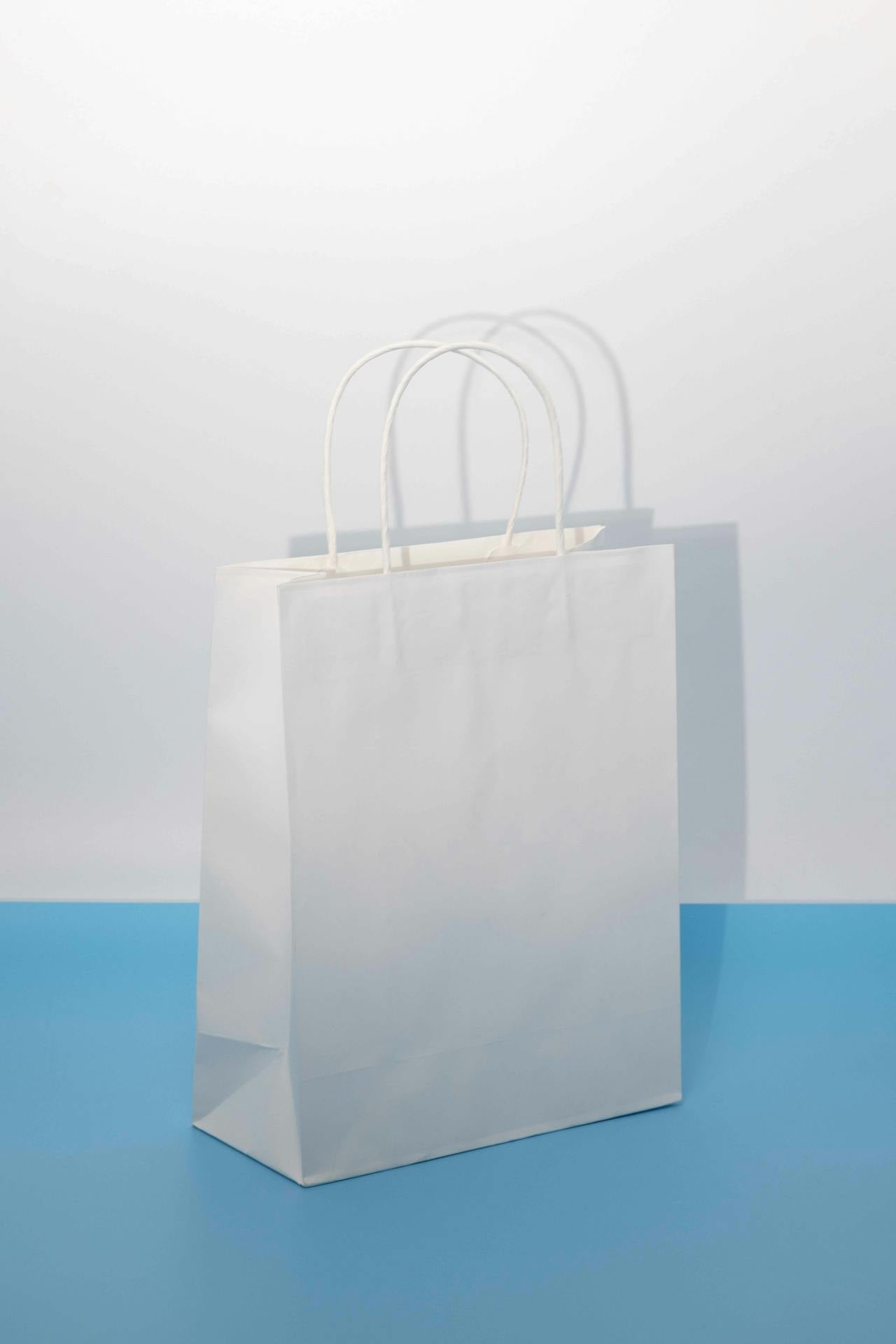 White Paper Shopping Bags
