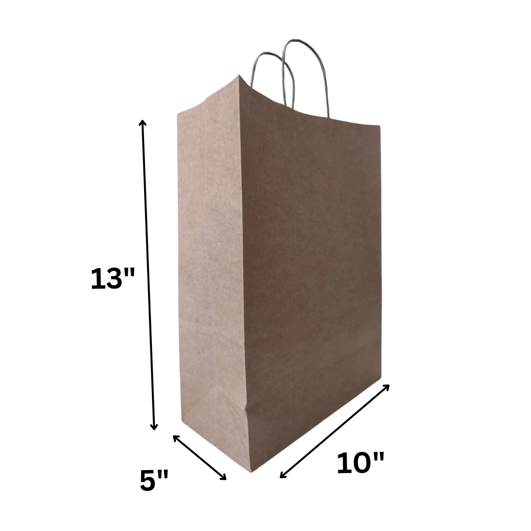 CACTUS#1_Kraft Paper Twisted Handled Bag